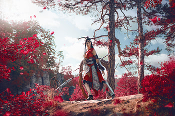 Kantai Girl Cosplay , cosplay, games HD wallpaper
