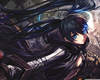 Black Rock Shooter Diamond Eyes, Anime, Diamond Eyes, Epic, Black Rock Shooter HD wallpaper