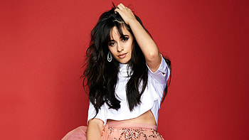 Camila Cabello, dark hair, 2019 HD wallpaper