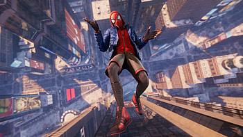 Spider-man, video game, jump, 2020 HD wallpaper
