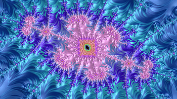 Trippy Psychedelic Fractal, trippy, psychedelic, trance, blue, purple, Abstract, fractal, abstract blue, abstract purple HD wallpaper