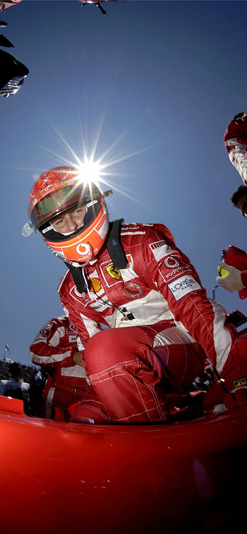 Michael Schumacher, Racing champion's feats, Stunning , Racing nostalgia HD phone wallpaper