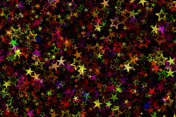 Abstract, Art, Stars, Multicolored, Motley HD wallpaper