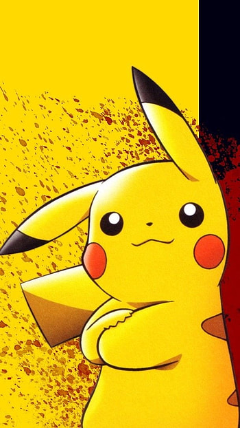 Cute Pikachu, Pikachu, pokemon, smart pikachu HD phone wallpaper