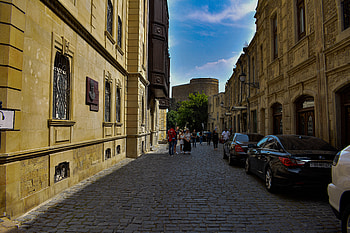 Maiden Tower,Baku HD wallpaper