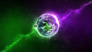 Earth, Go Green HD wallpaper