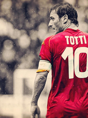 Francesco Totti, AS Roma , Football legend, Italian hero HD phone wallpaper