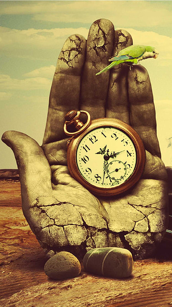 Clock, Background, Design HD phone wallpaper