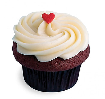 cupcake heart, sweet, cupcake, heart, cake HD wallpaper