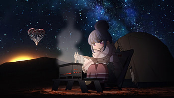 Laid-Back Camp Season 3, Anime, Laid-Back Camp, Rin Shima HD wallpaper