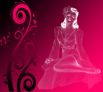 Sensual Woman, sexy, pink, hot, woman, beauty HD wallpaper