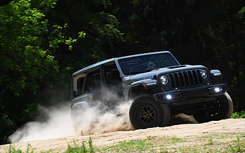 Jeep Wrangler Unlimited Rubicon 392, , offroad, 2021 cars, dust, 2021 Jeep Wrangler, american cars, Jeep HD wallpaper
