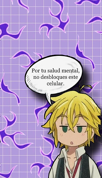 @idk_fer_ev, fuego, morado, anime HD phone wallpaper