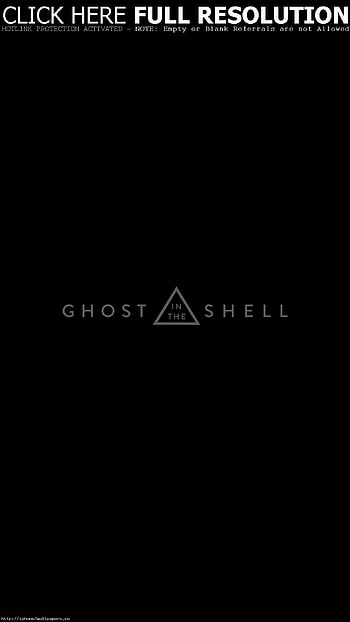 Ghost In The Shell Dark Logo Film Illustration Art Android - Android HD phone wallpaper