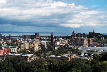 Edinburgh, City graphy HD wallpaper