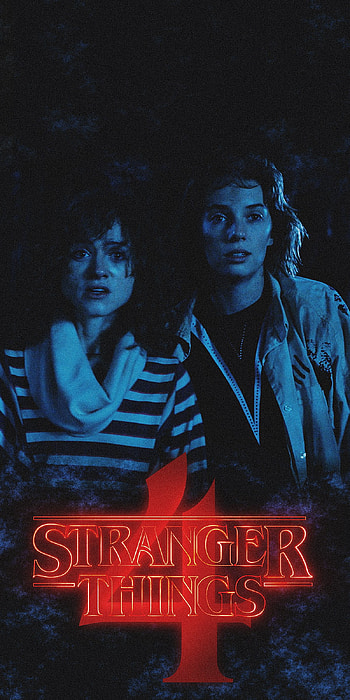 Stranger Things 4, Netflix, Dark, Four, Nancy, Season, Robin, Serie HD phone wallpaper