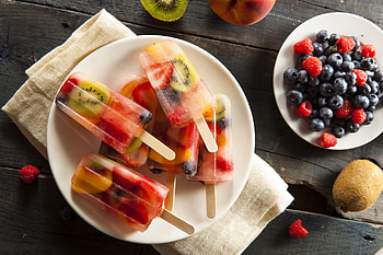 Summer, fruits, ice candy HD wallpaper