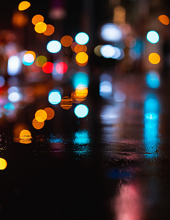 Abstract, Lights, Glare, Blur, Smooth, Boquet, Bokeh HD phone wallpaper