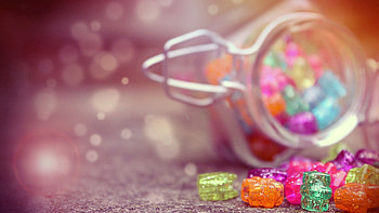 Bank, Miscellanea, Miscellaneous, Glass, Jar, Colourful, Colorful, Figurines, Figures HD wallpaper