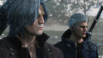 Nero (Devil May Cry), Video Game, Devil May Cry 5, Dante (Devil May Cry), Devil May Cry HD wallpaper