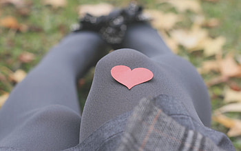 Love, Legs, Heart, Lap, Knees, Tights HD wallpaper