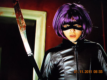 KickAss, Young, Superhero, Actress, Action HD wallpaper