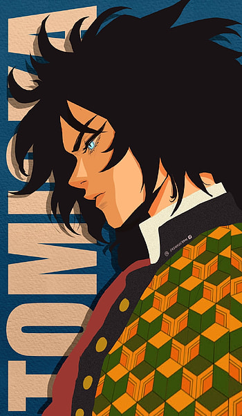 Anime, Demon Slayer: Kimetsu no Yaiba, Giyuu Tomioka HD phone wallpaper