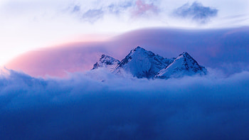 Morning Glory Sunrise Switzerland , mountains, nature HD wallpaper