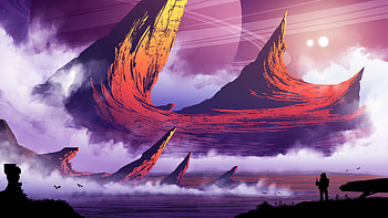 Fantasy, landscape, artwork HD wallpaper