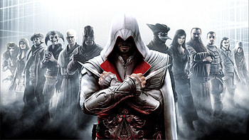Assassin's Creed Brotherhood, Assassin's Creed: Brotherhood, Ezio (Assassin's Creed), ubisoft HD wallpaper