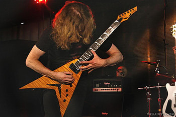 Dave Shred, metal, music, rock, megadeth HD wallpaper
