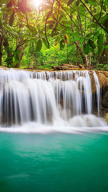 Latest, Waterfall, beautiful HD phone wallpaper