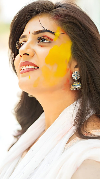Sreemukhi, telugu actress HD phone wallpaper