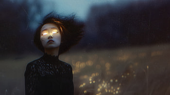 Convergance, Digital artwork, vintage, Vintage aesthetic, girl, Anime Art HD wallpaper