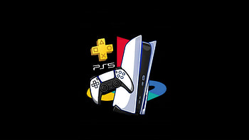 Ps5 Minimal Oled , ps5, console, computer, oled, dark, black HD wallpaper