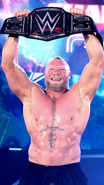 Brock Lesnar, finger, head HD phone wallpaper