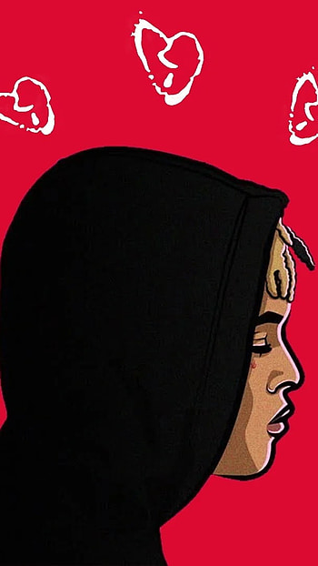 Xxxtentacion, Heart, Painting HD phone wallpaper