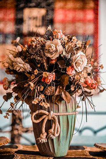 Flowers, Registration, Typography, Bouquet, Vase, Composition HD phone wallpaper