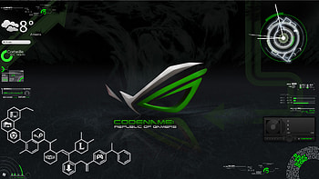 gamer Rain Meter Asus Republic Gamers . HD wallpaper
