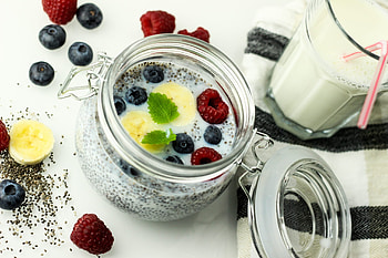 Chia Seeds (Food), Chia pudding recipe, Healthy lifestyle, Nutritious option HD wallpaper