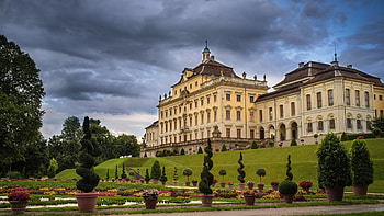 Ludwigsburg Palace, Majestic architecture, Royal residence, Urban HD wallpaper