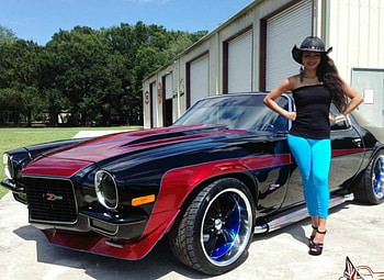 Z28 Baldwin Motion Tribute & Hot Cowgirl, Sexy, Bowtie, Gm, Cowgirl HD wallpaper