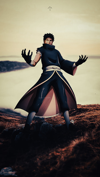 Obito Uchiha, Anime, Anas_Ahmed_Edits, Naruto Shippuuden, Naruto, Boruto HD phone wallpaper