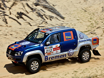 volkswagen amarok, volkswagen, rally, truck, amarok HD wallpaper