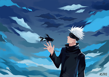 Satoru Gojo, Satoru Gojo, Anime, Jujutsu Kaisen HD wallpaper