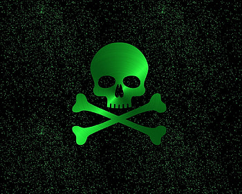 green skull night sky, black, green, night sky, skull, labrano, gizzzi HD wallpaper