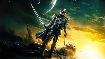 The Mandalorian Solitary Quest, the-mandalorian-season-3, the-mandalorian, tv-shows, star-wars, baby-yoda, artwork, artist, digital-art HD wallpaper