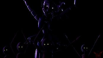 Five Nights at Freddy’s: Sister Location — Shadowed Animatronics ( ), Five Nights at Freddy's: Sister Location, Five Nights at Freddy's HD wallpaper