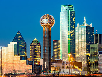 Dallas skyline, Dallas city, Dallas Texas, Dallas HD wallpaper