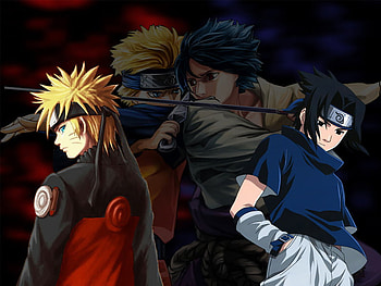 Naruto and Sasuke, sasuke, naruto, bond, shippuden HD wallpaper